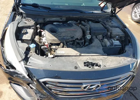 2017 Hyundai Sonata Sport 2.0T from USA, damaged, VIN 5NPE34AB8HH472286